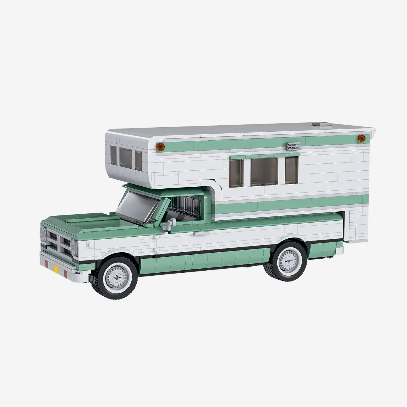 Klassischer Pick-Up Camper