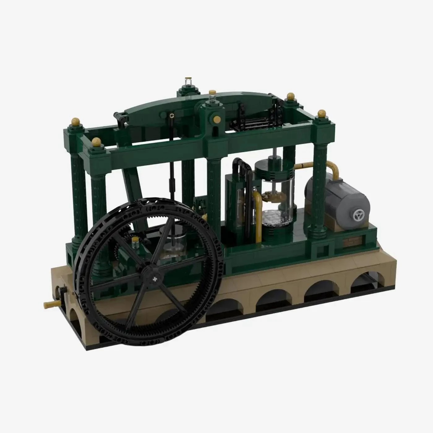 Modell einer Dampfmaschine