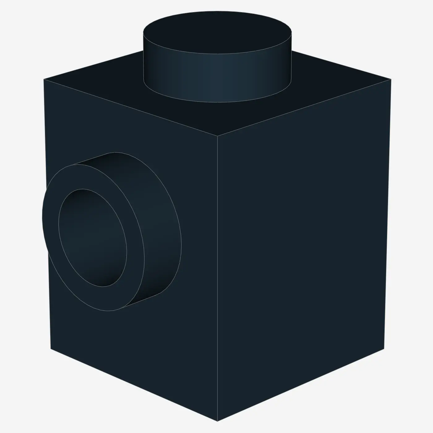 BRICK 1X1 W. 1 KNOB X 600