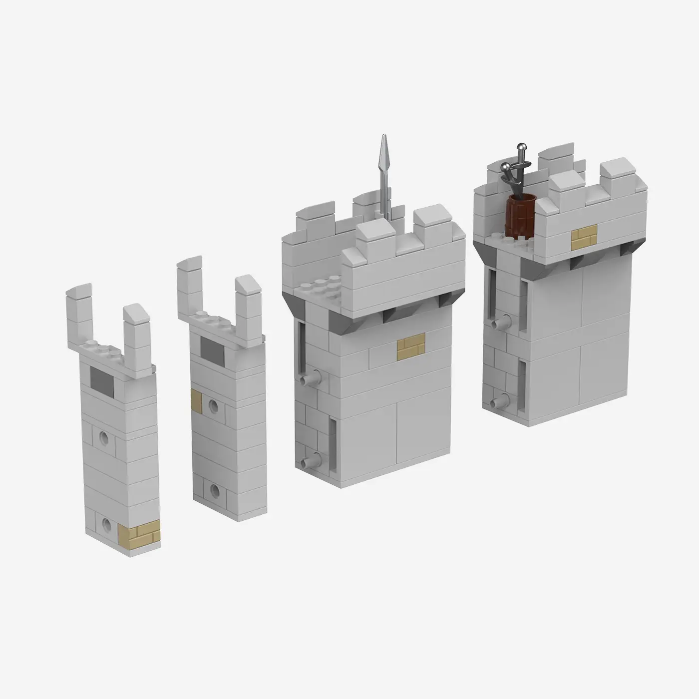 Bear Rock Castle: Wall Expansion - Special elements