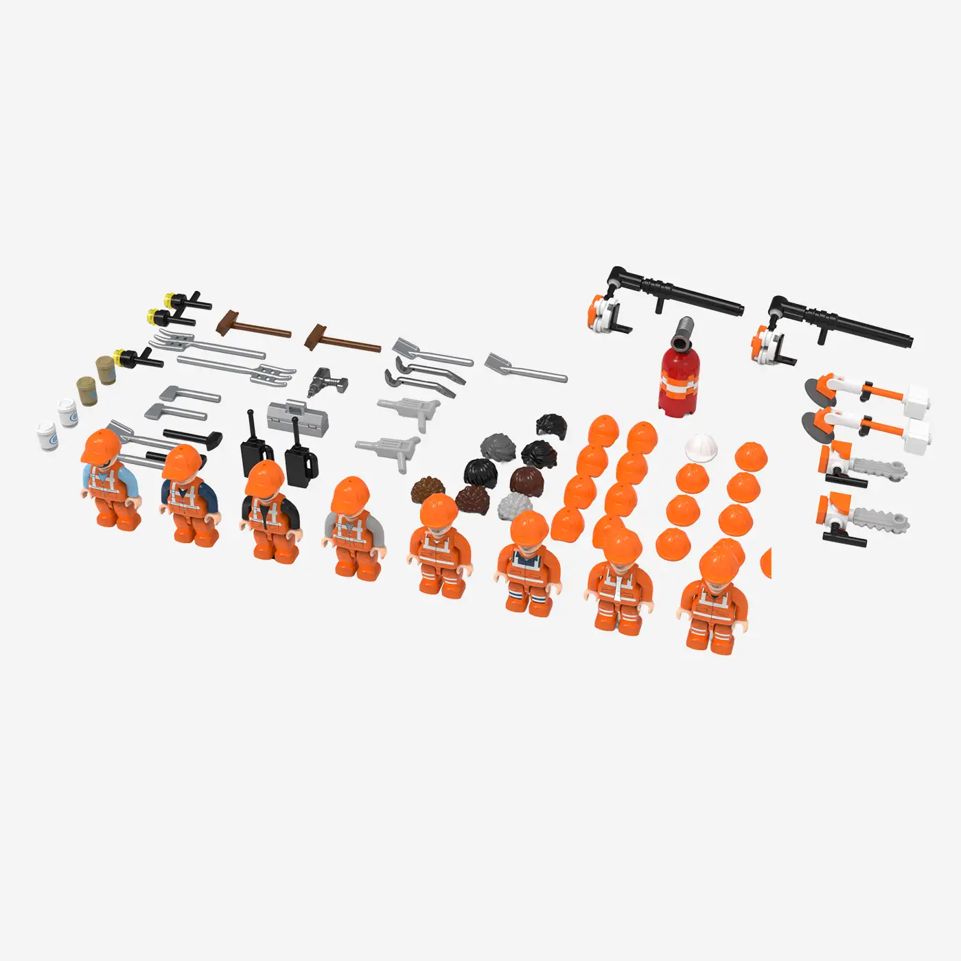 Minifigure - Track Worker