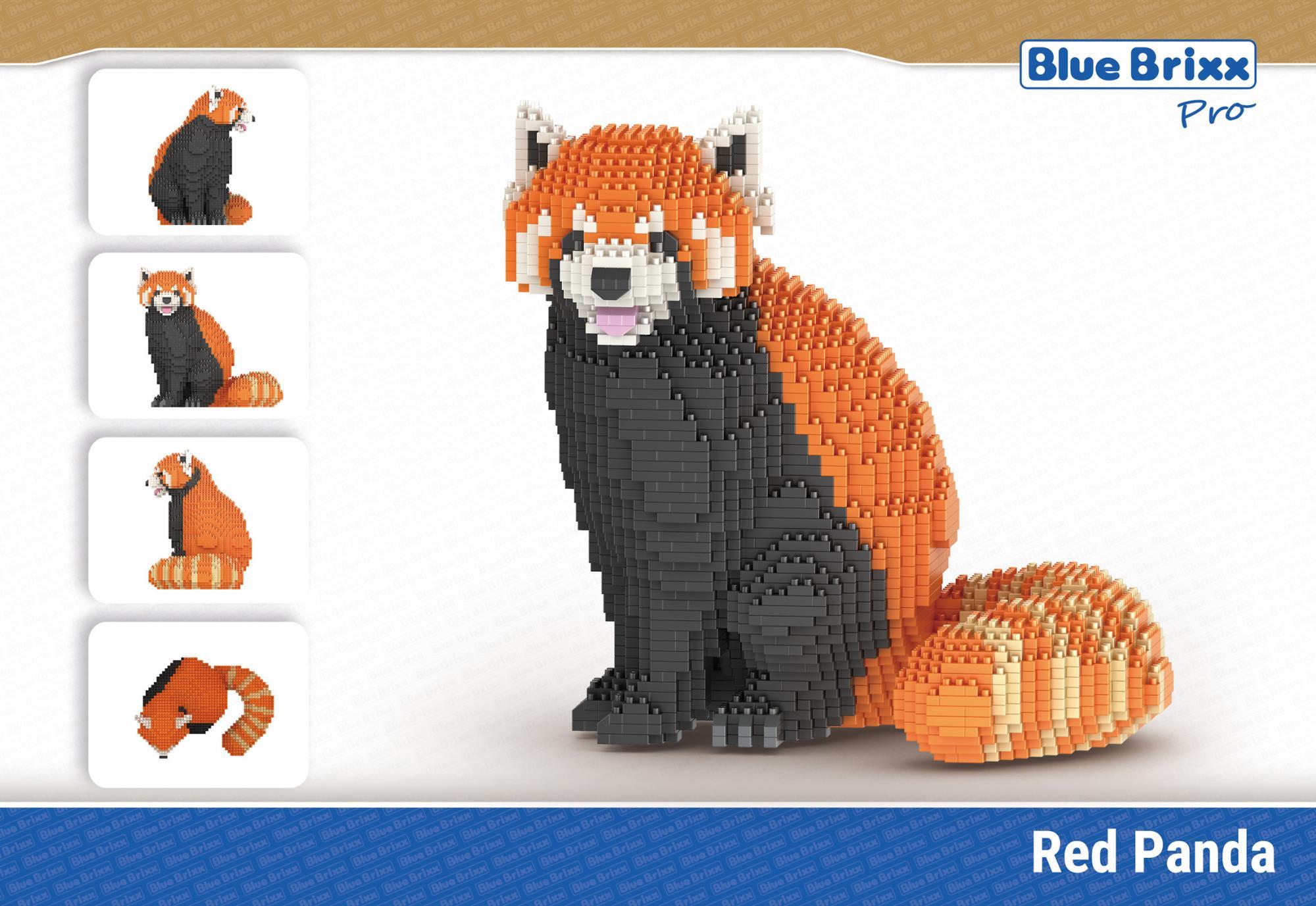 Kleiner roter Panda (diamond blocks)