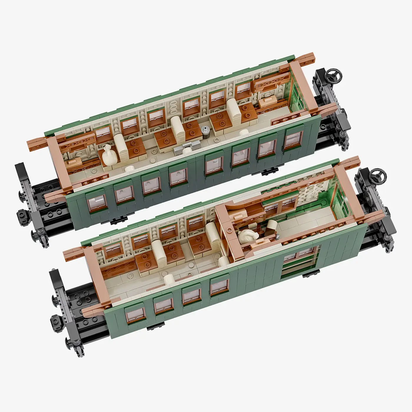 "The General" Passagierwagen 2 in 1