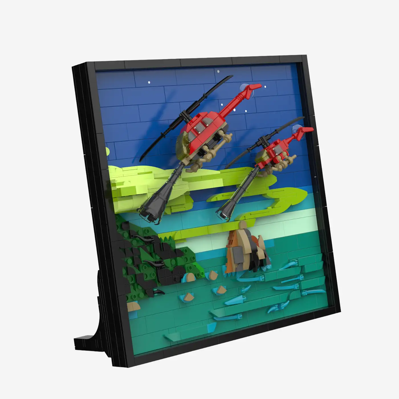 Die drei ???: 3D Bild: Toteninsel