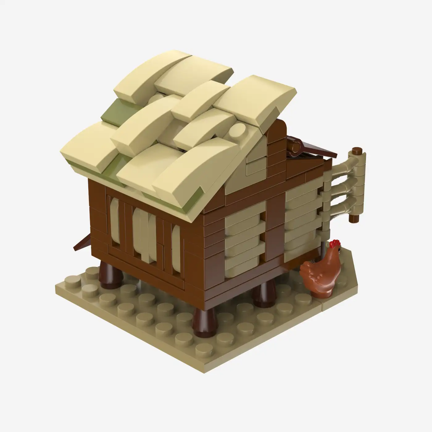 Servant with Henhouse