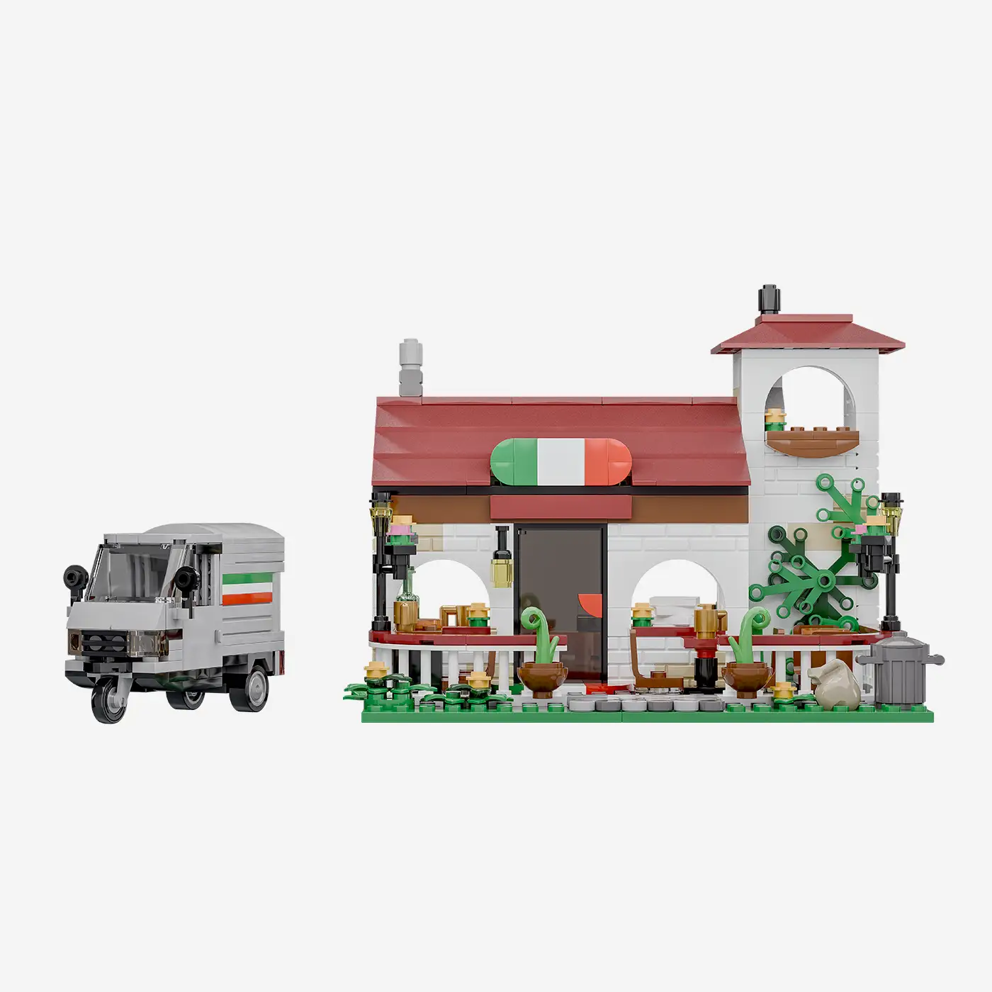 Ristorante mit Rollermobil