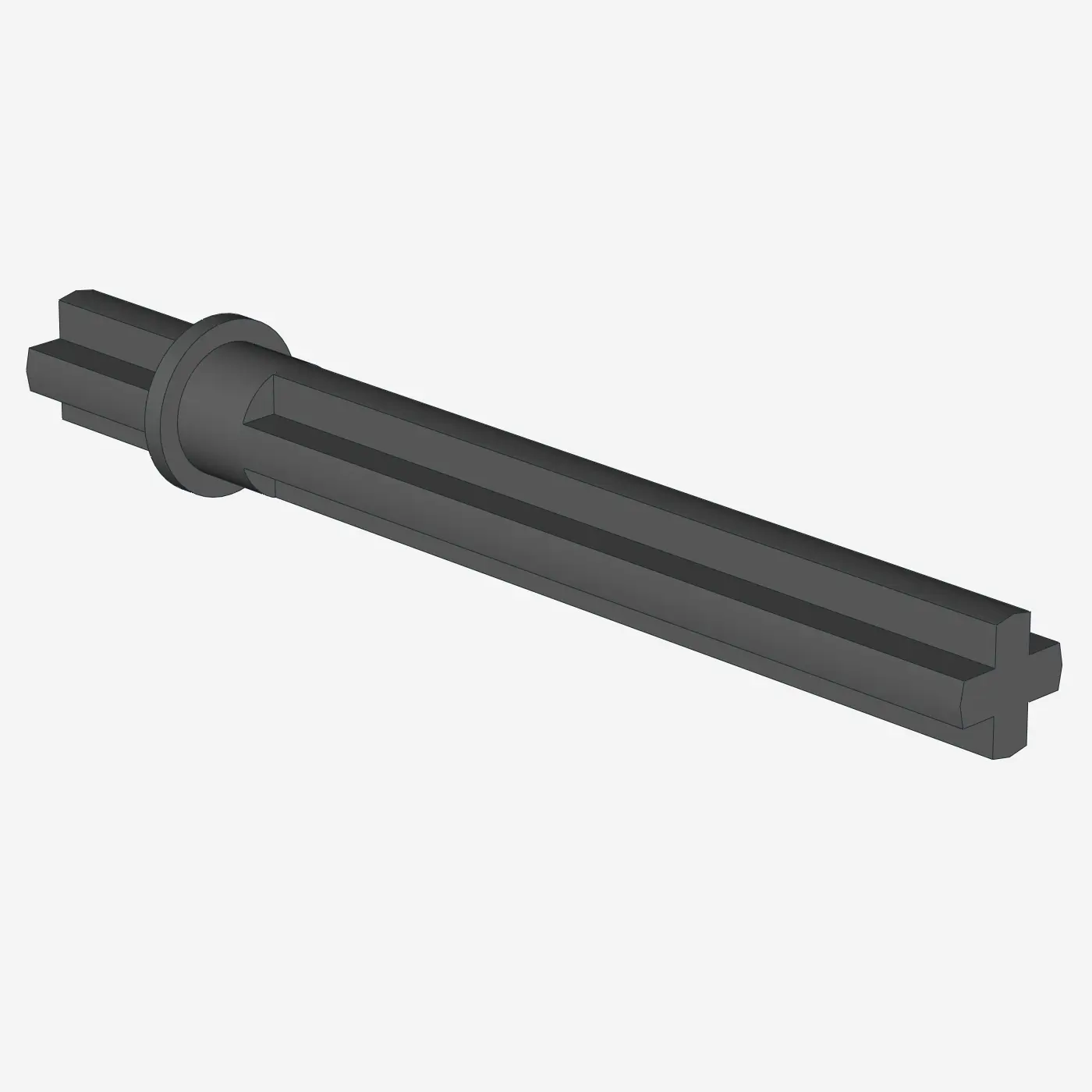 CROSS AXLE 5,5 WITH STOP 1M. X 100