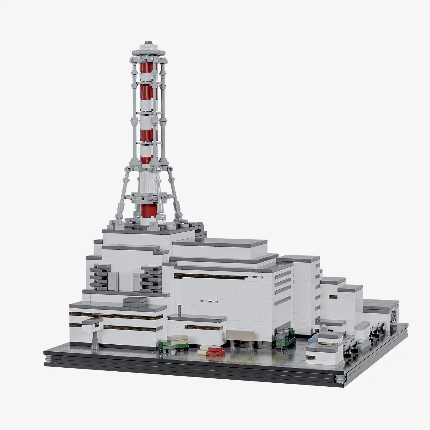 Tschernobyl 26.4.1986 Davor und danach 2 in 1