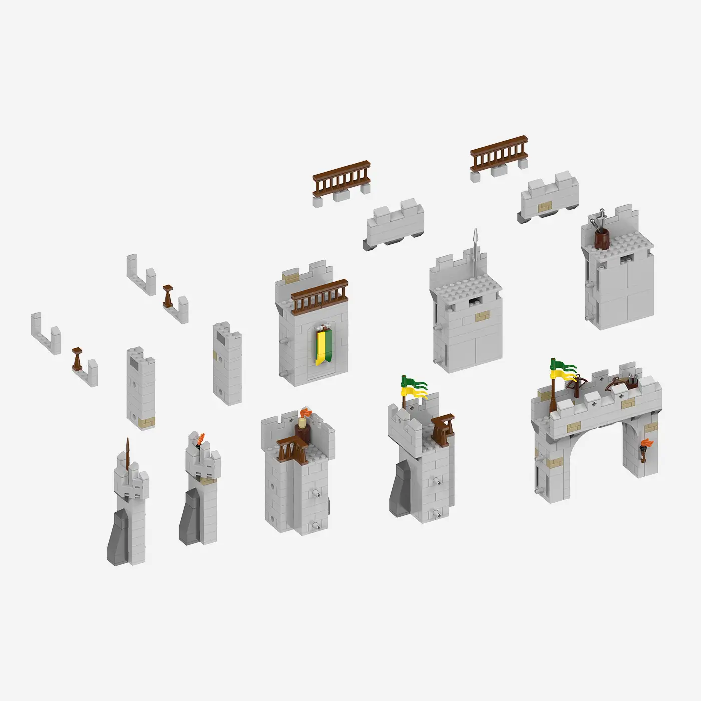 Bear Rock Castle: Wall Expansion - Special elements