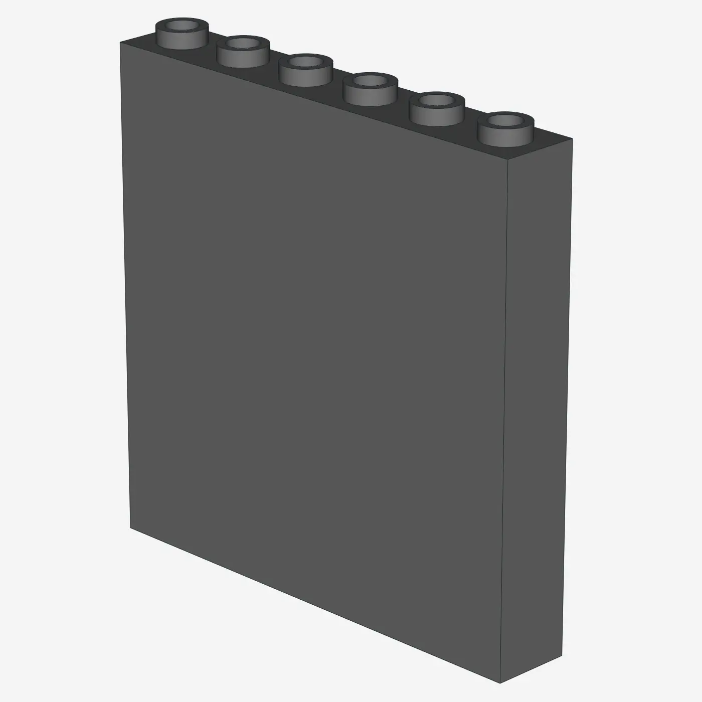 WALL ELEMENT 1x6x5, ABS X 10
