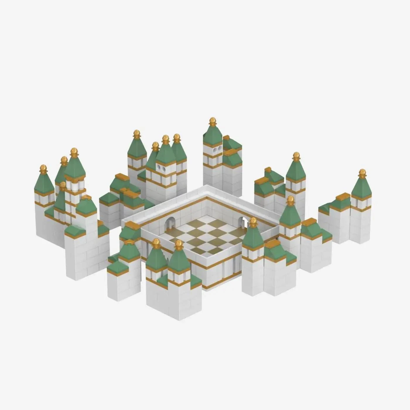3D-Puzzle: City