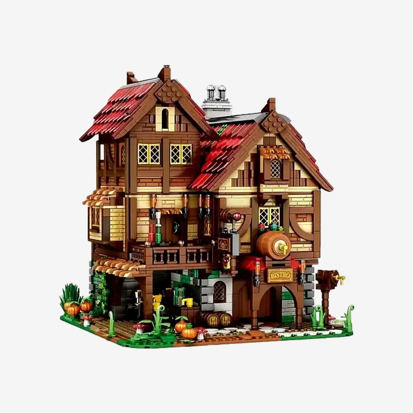 Mittelalterliche Stadt: Bistro