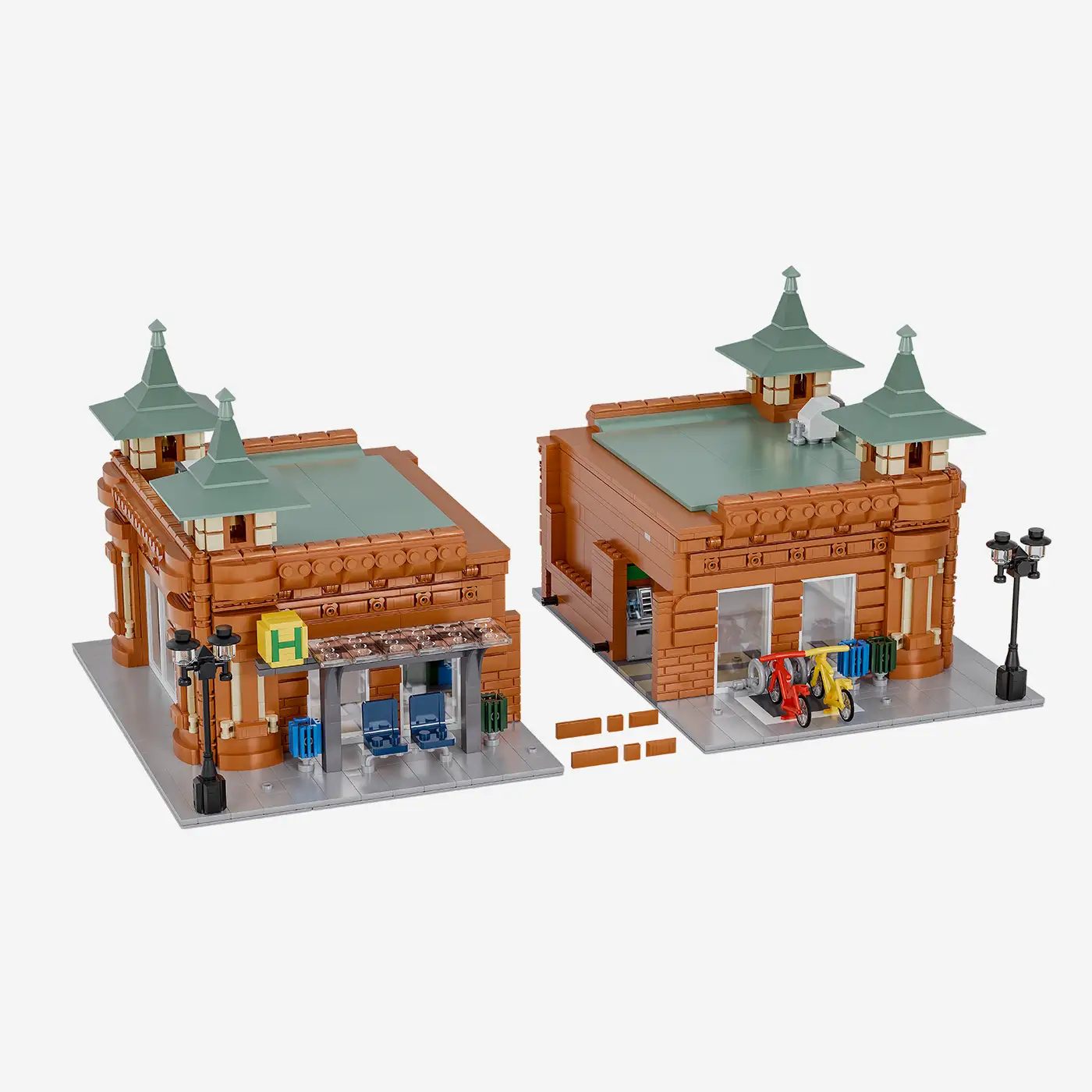 Studgart Hbf: Endgebäude (2 in 1)