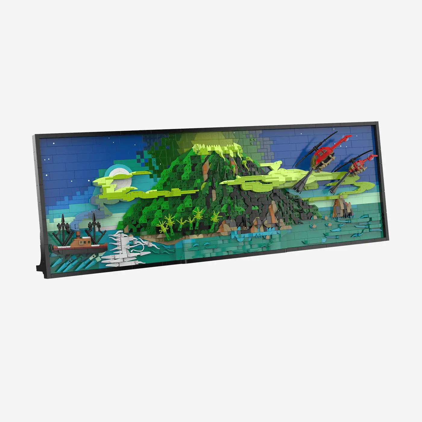 Die drei ???: 3D Bild: Toteninsel