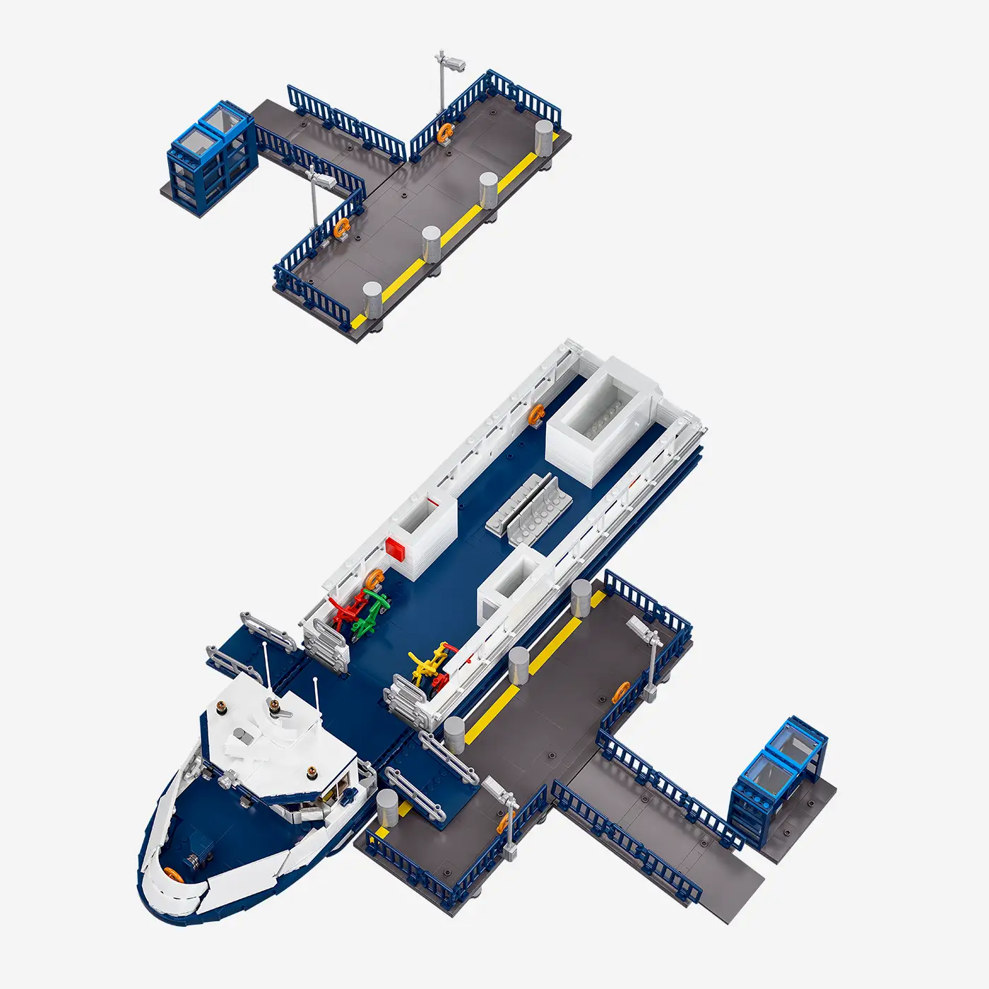 Personenfähre (Minifiguremaßstab) online kaufen | BlueBrixx