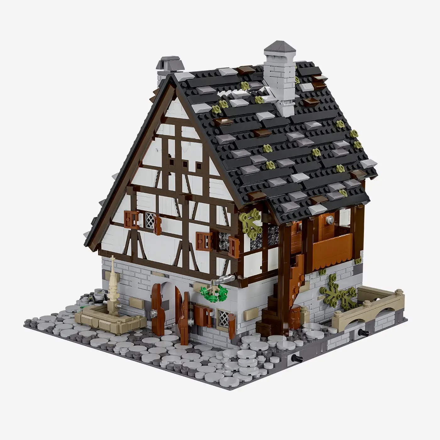 Mittelalterlicher Straßenzug - Badehaus