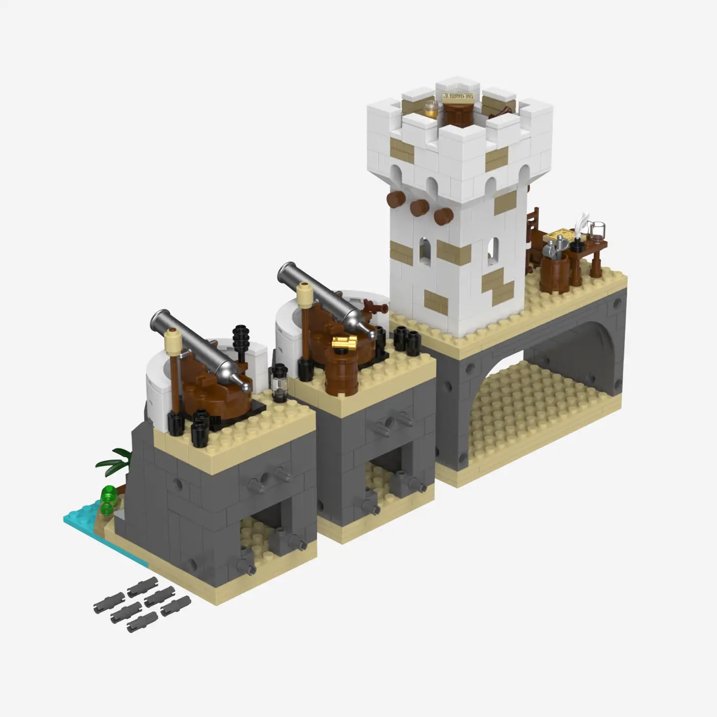 Legenden der Schatzküste: Wachturm-Erweiterung