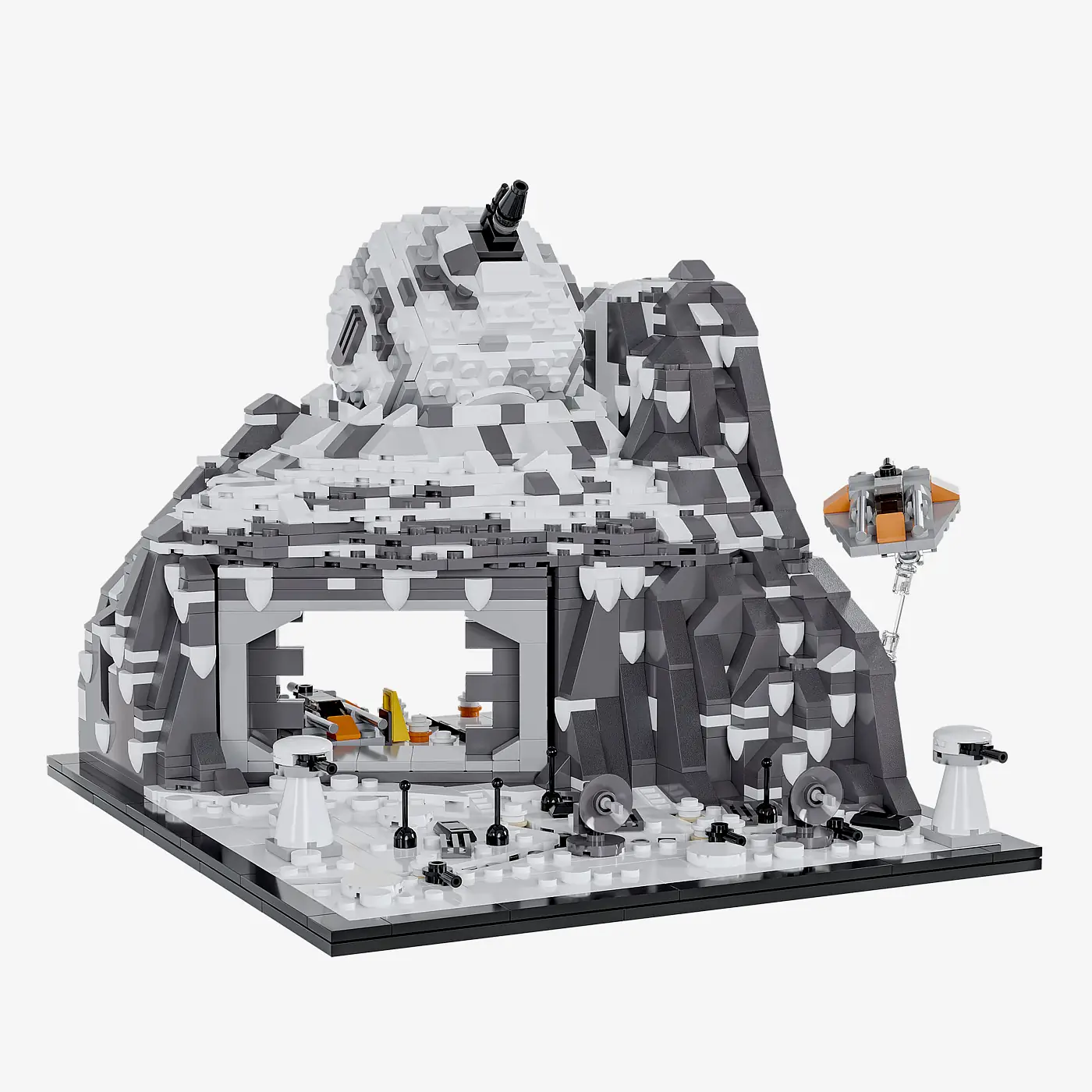 Rebel base on the ice planet