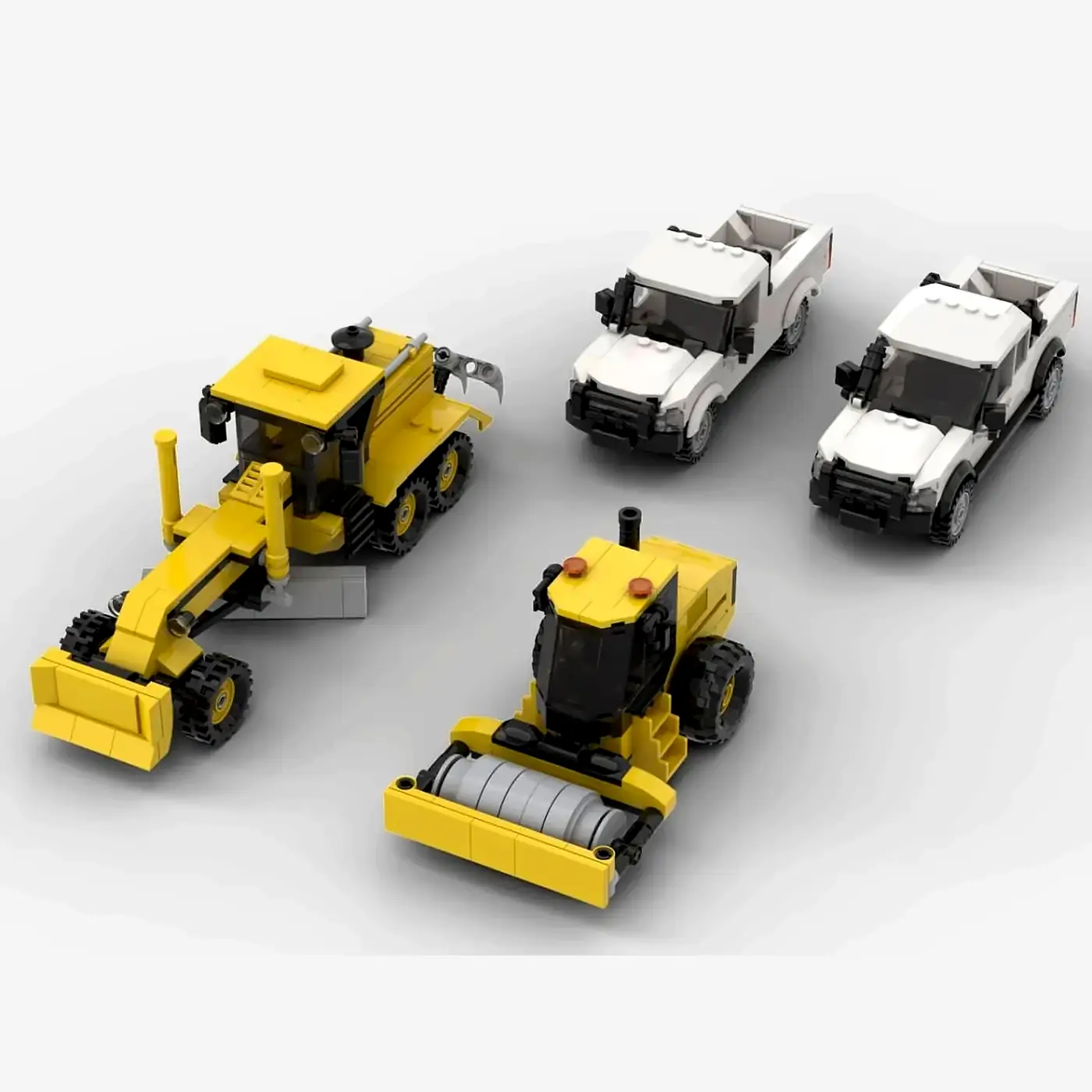 Weiß-grüner Road Train