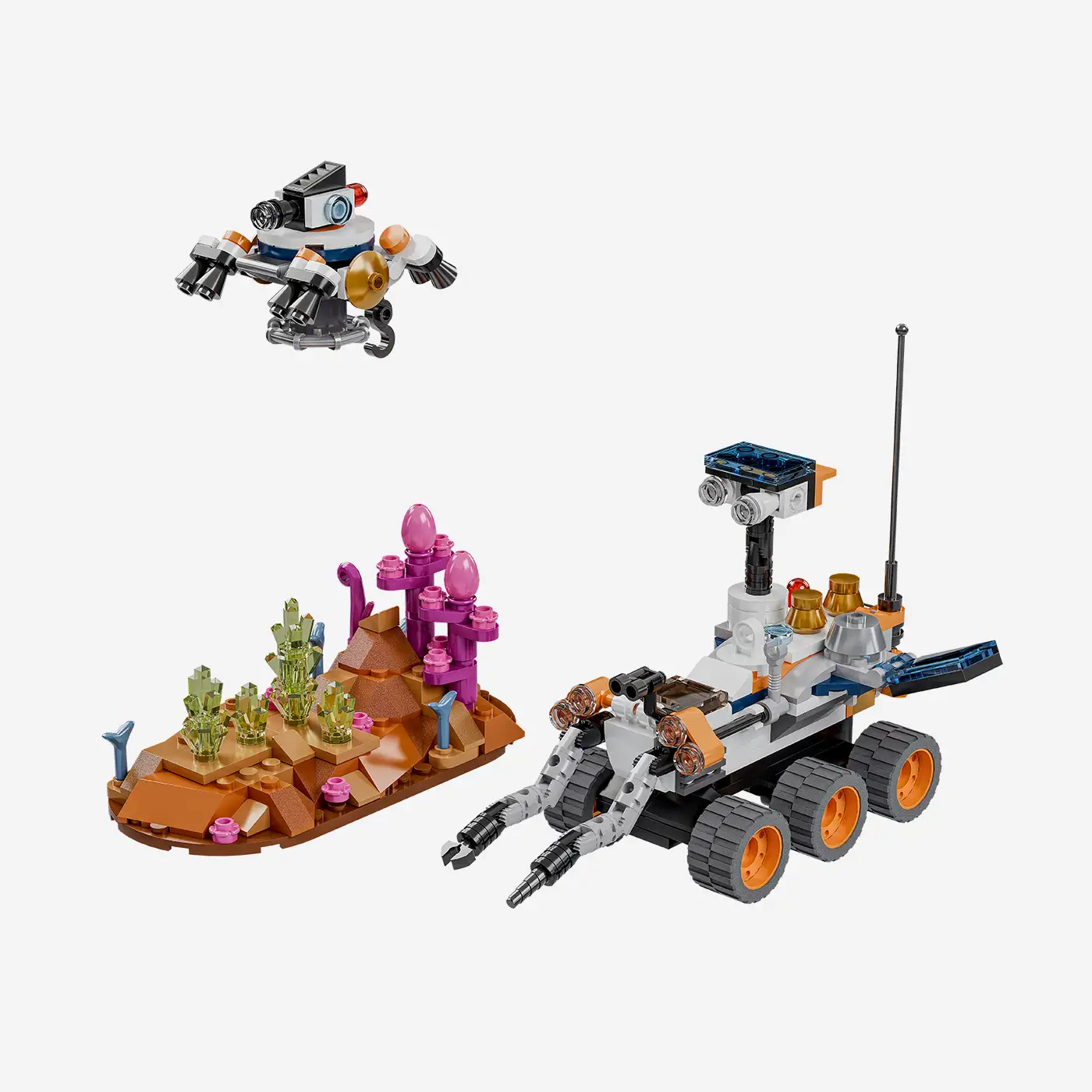 Space Pioneers: Probensammler mit Skycrane