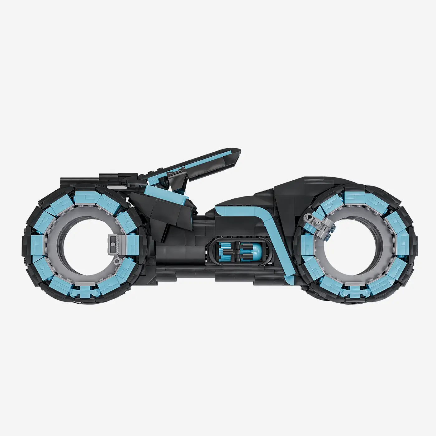 Futuristisches Licht-Motorad