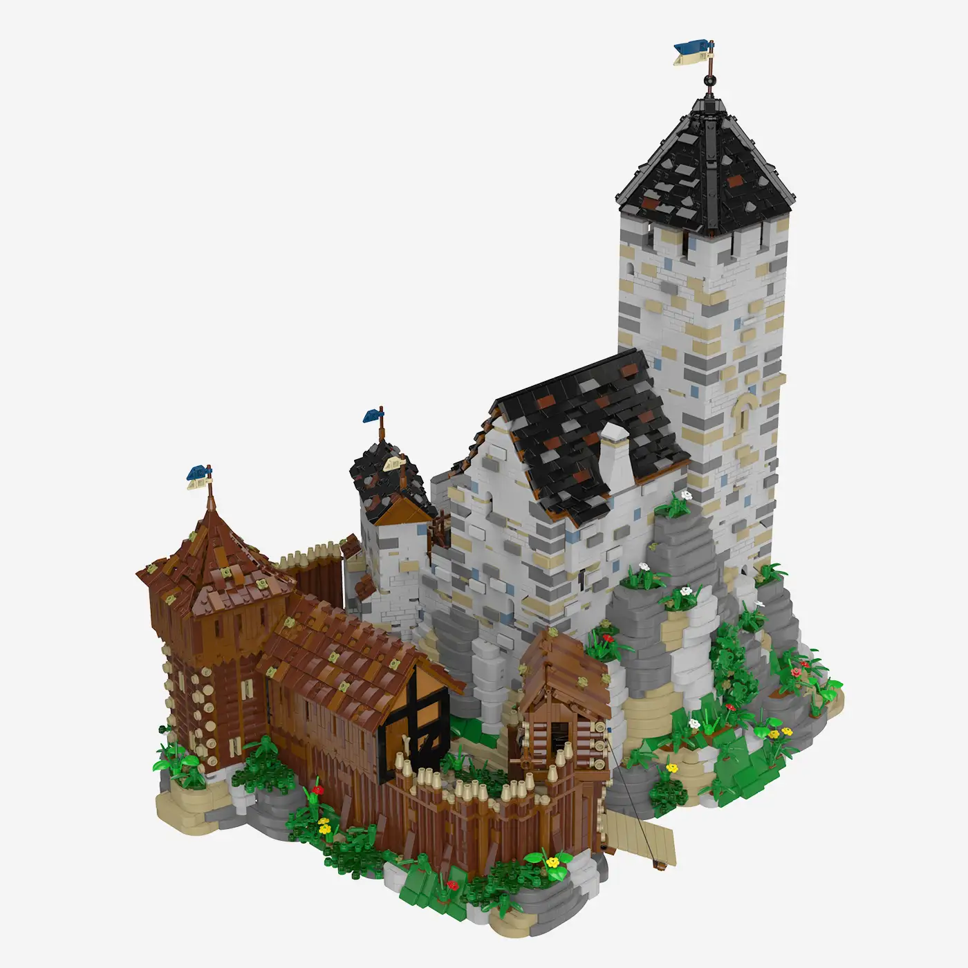 Burg Blaustein: Vorburg