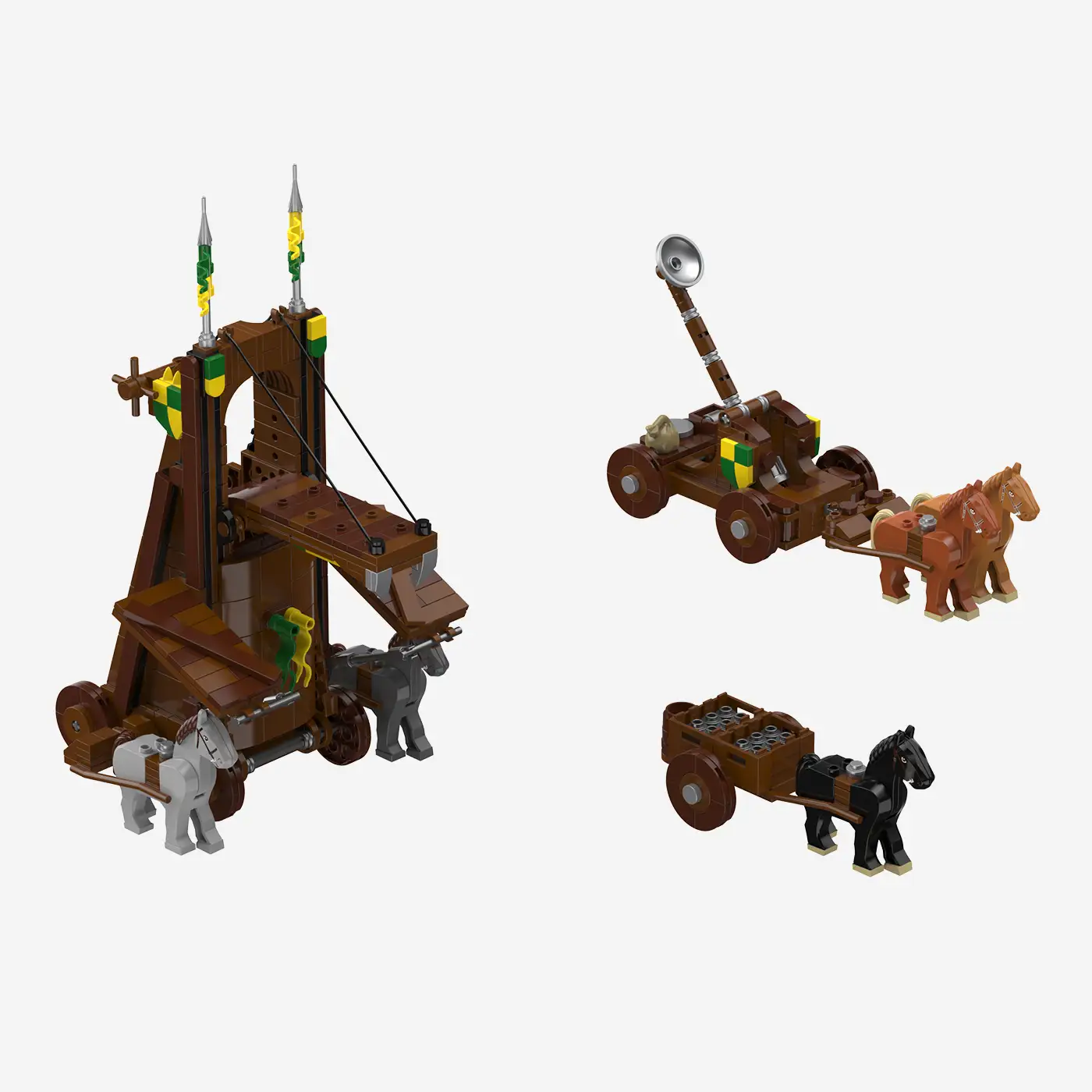 Burg Bärenfels: Belagerungsmaschinen