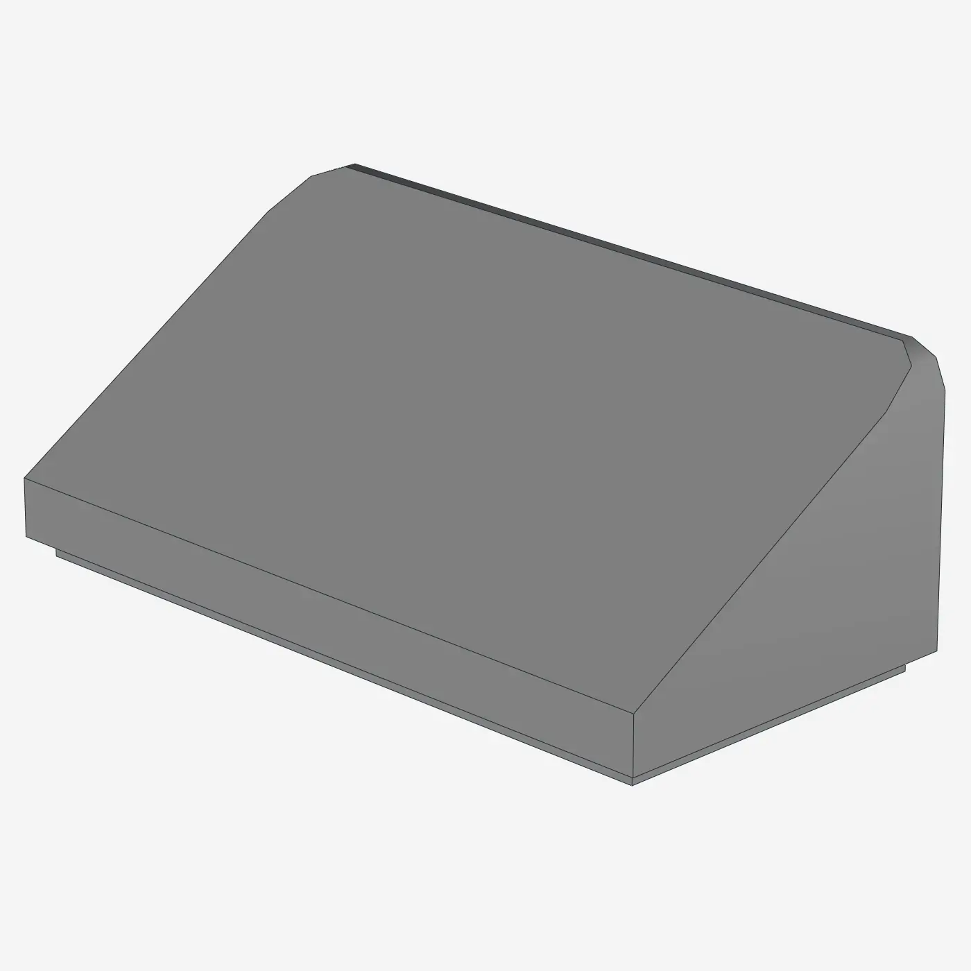 ROOF TILE 1 X 2 X 2/3, ABS X 100