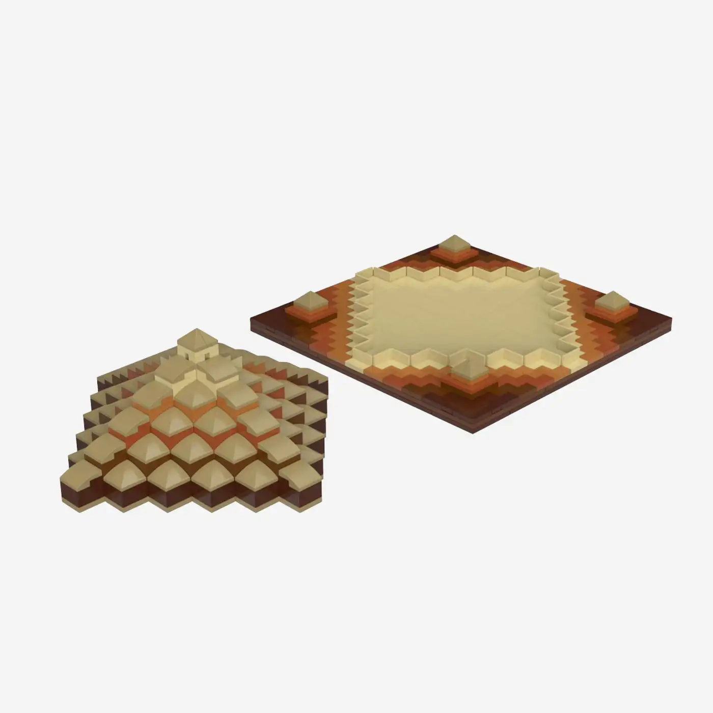 3D-Puzzle: Pyramide