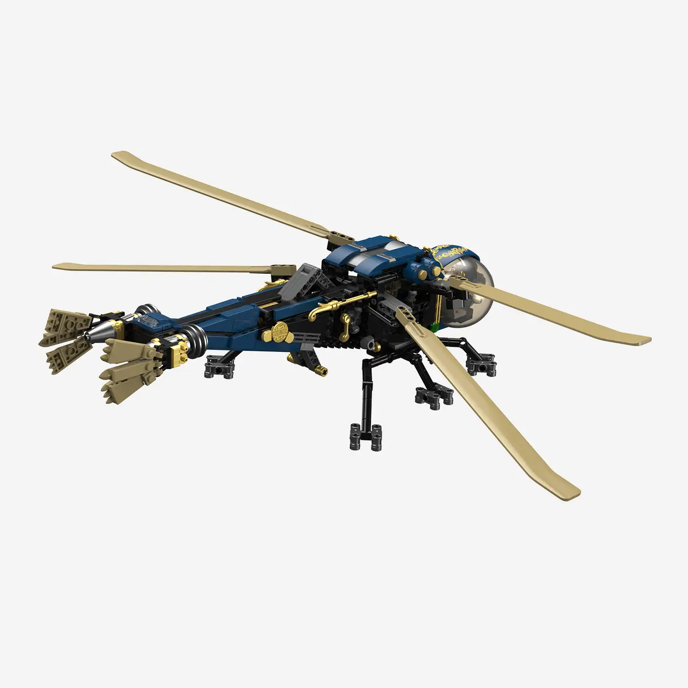 Steampunk Mechanische Libelle