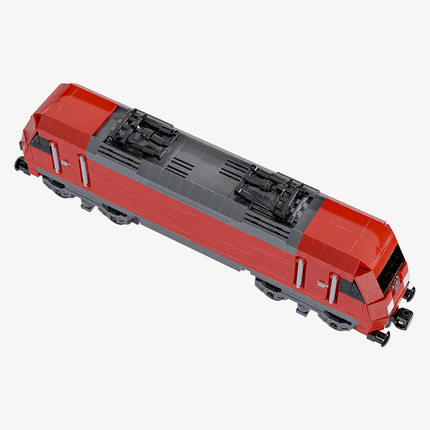 Lokomotive BR 101 rot