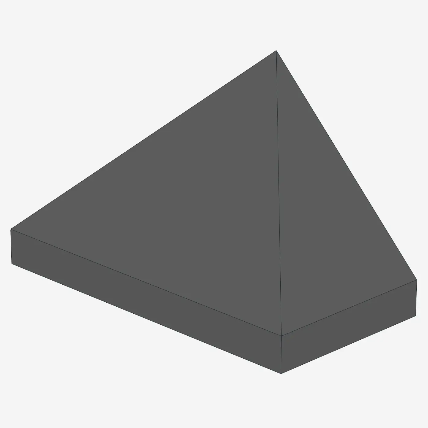END RIDGED TILE 1X2/45° X 100
