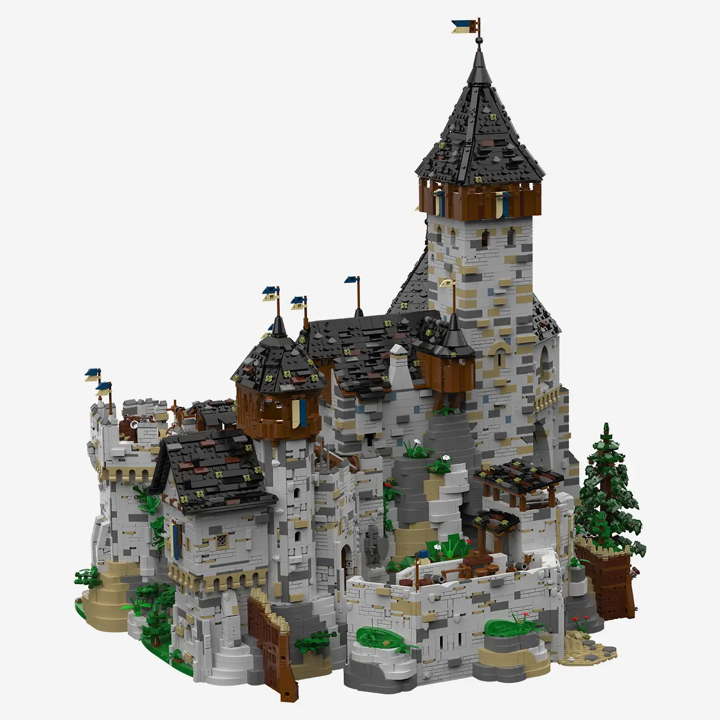 Burg Blaustein: Schildwerk-Erweiterung