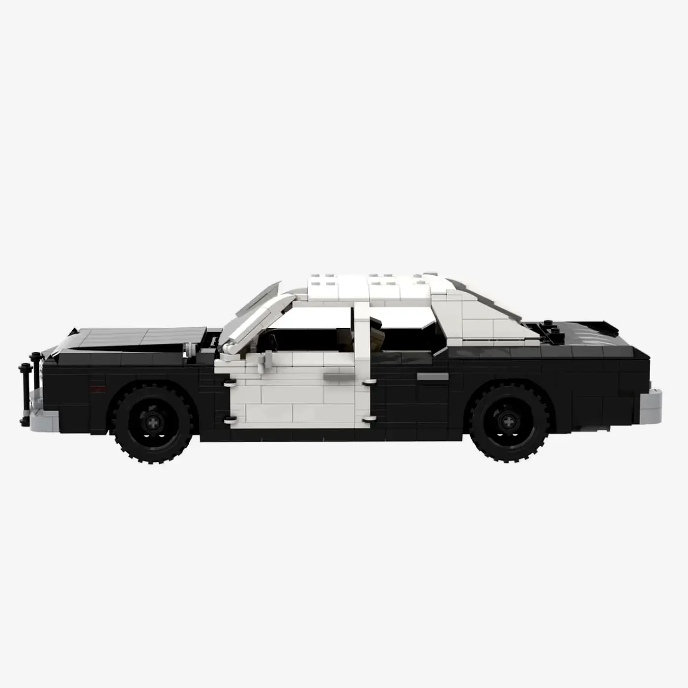 Großes US-Polizeifahrzeug