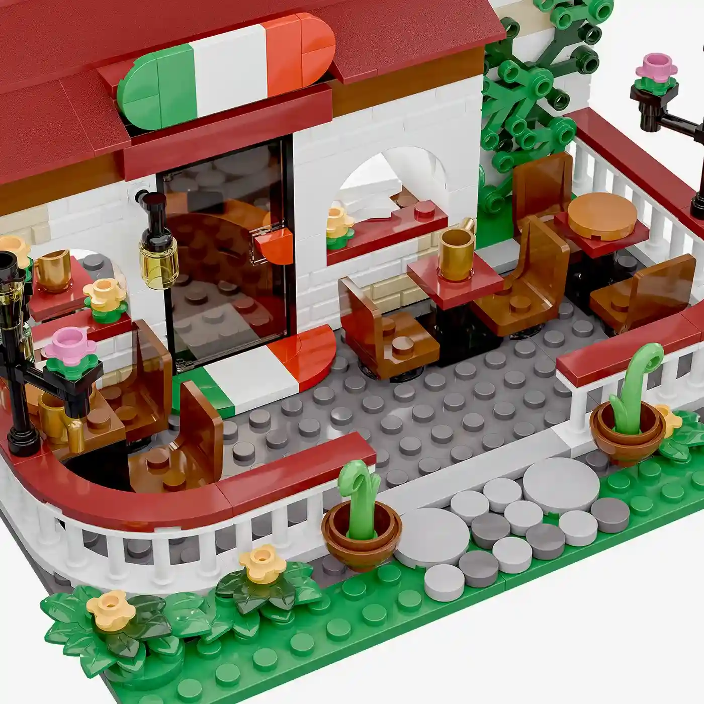 Ristorante mit Rollermobil