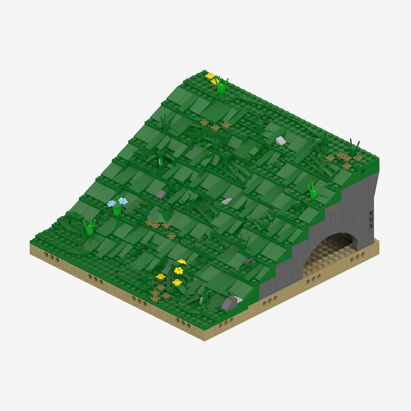 Modulares Landschaftssystem: Wiesenhang