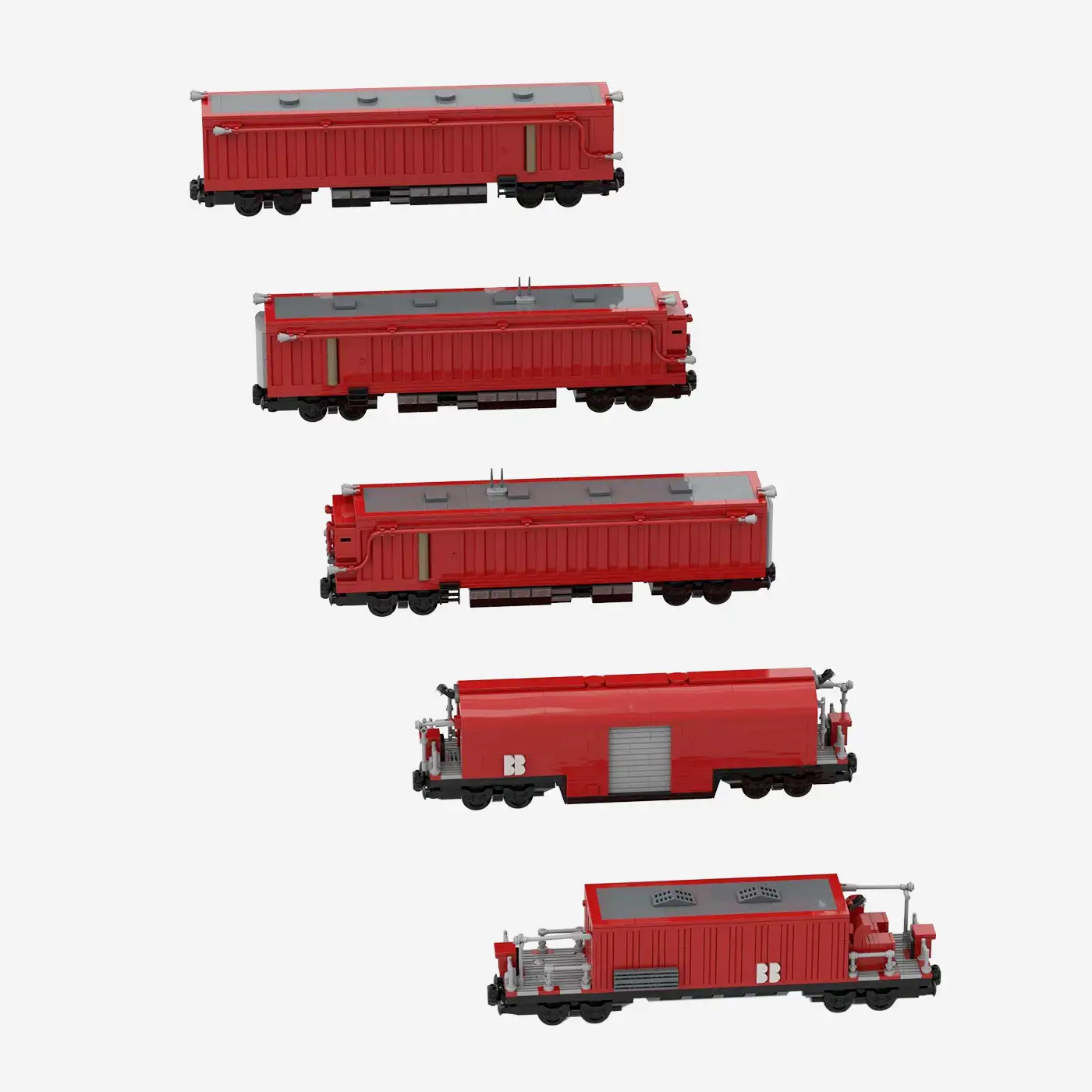 Tunnel Rescue Carriages (8w)
