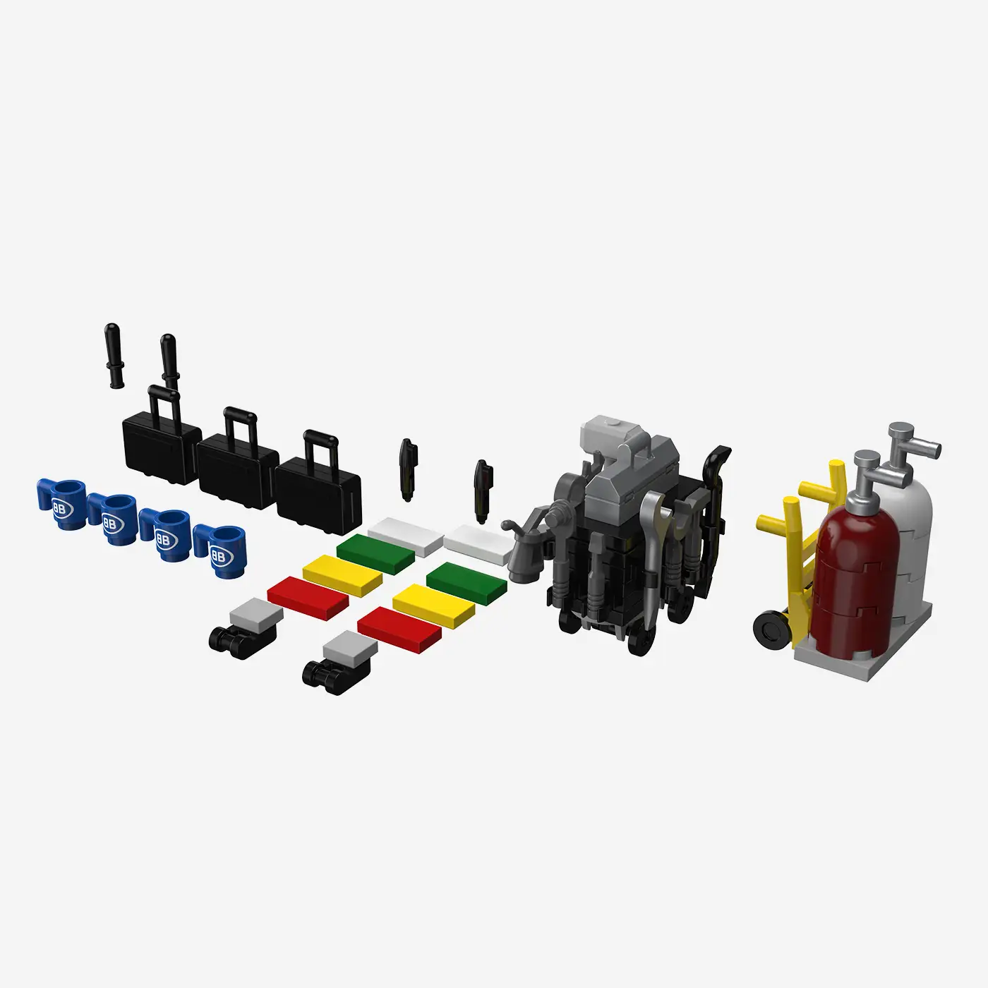 Minifigure - Bahn Employes today