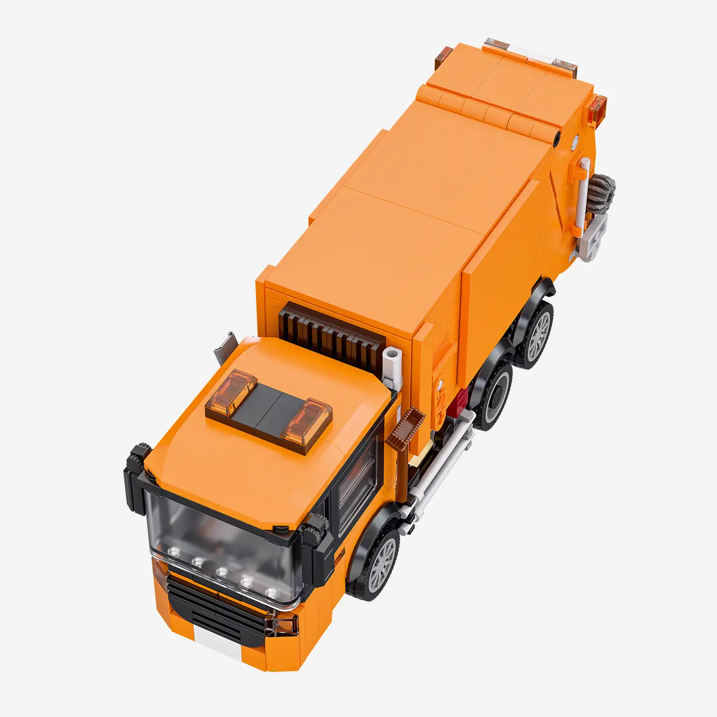 Kommunaler Müllwagen