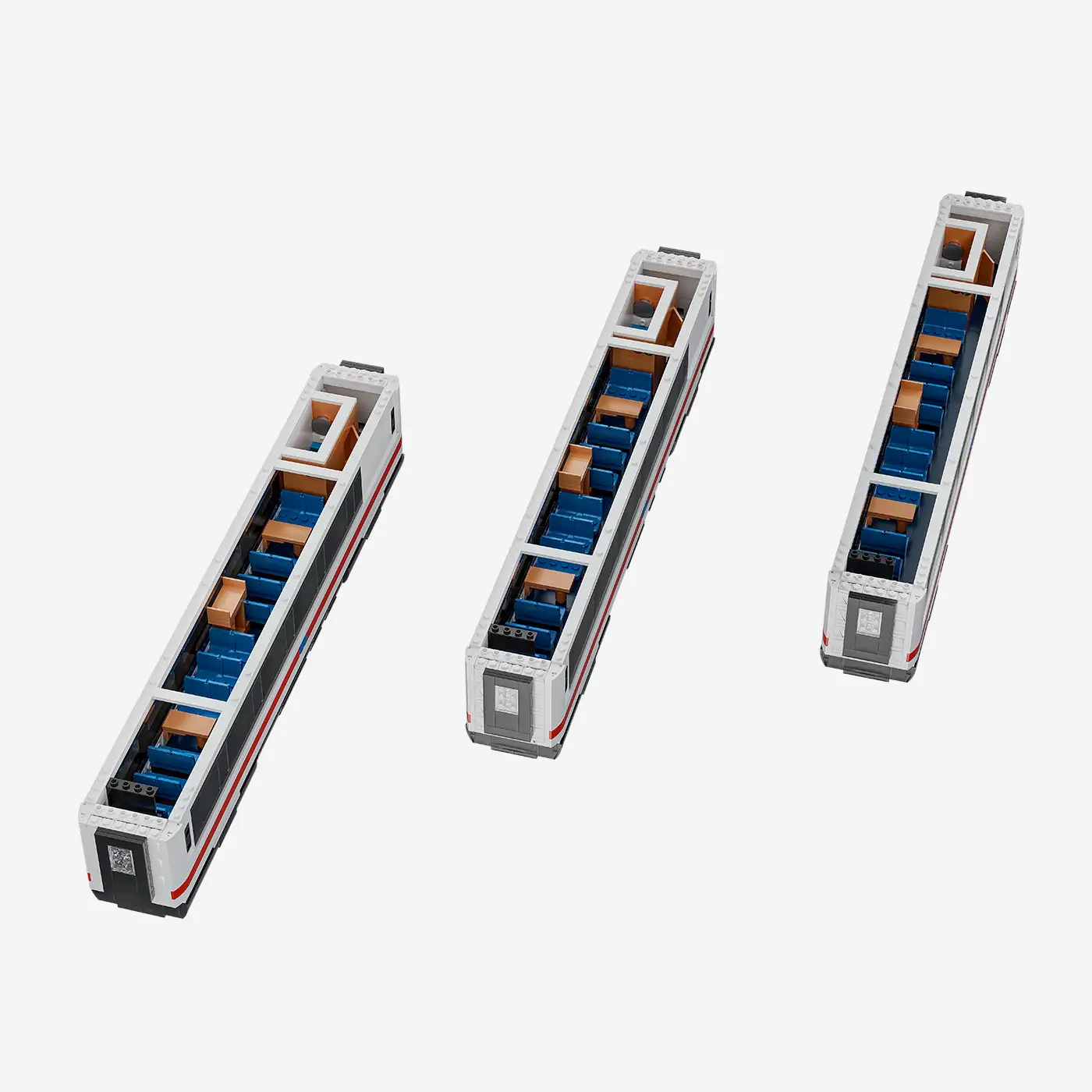 Hochgeschwindigkeits-Personenwagen 3 in 1 (8w) zweite Klasse