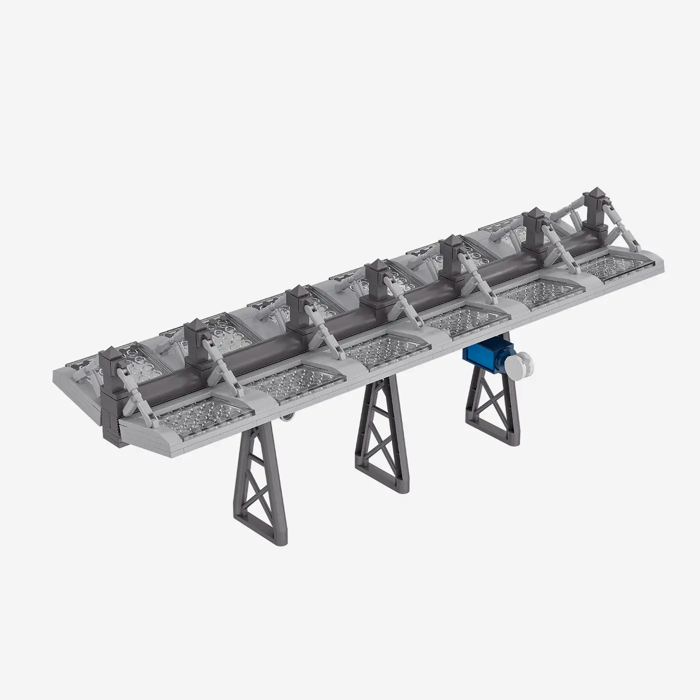 Studgart Hauptbahnhof: Moderne Überdachung für Bahnsteig (breit)