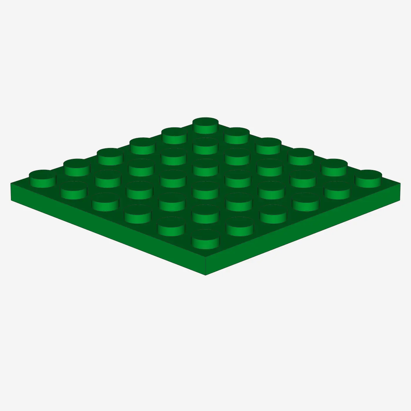 PLATE 6X6 X 10