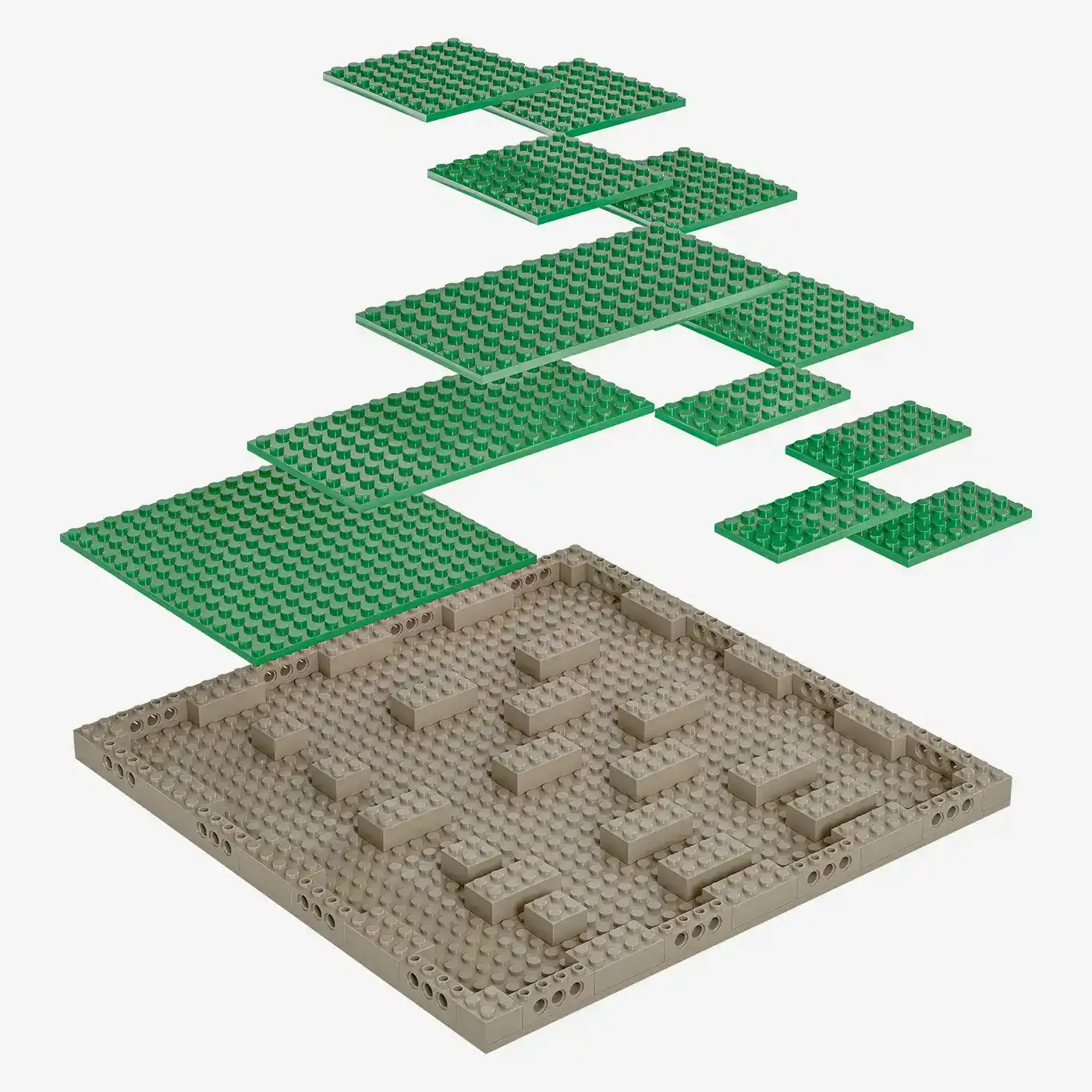 Modulares Landschaftssystem: Leermodul