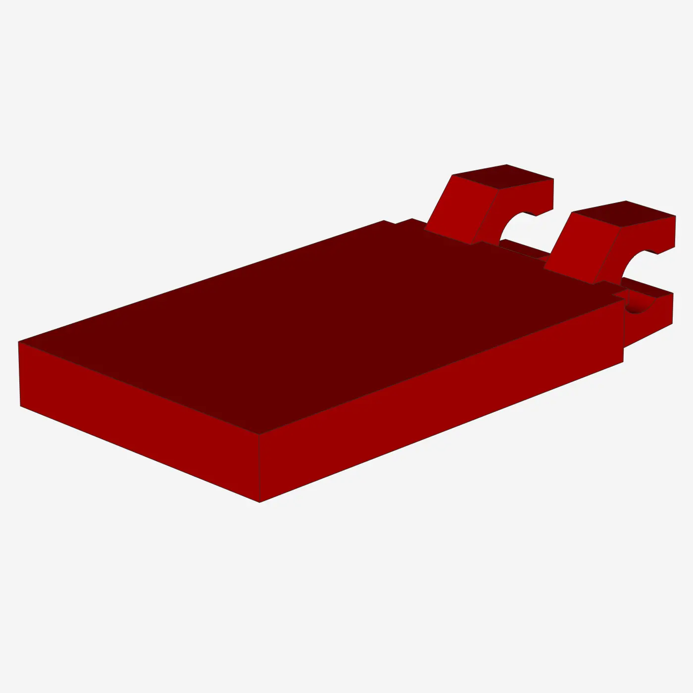 PLATE 2X3 W. HOLDER X 50