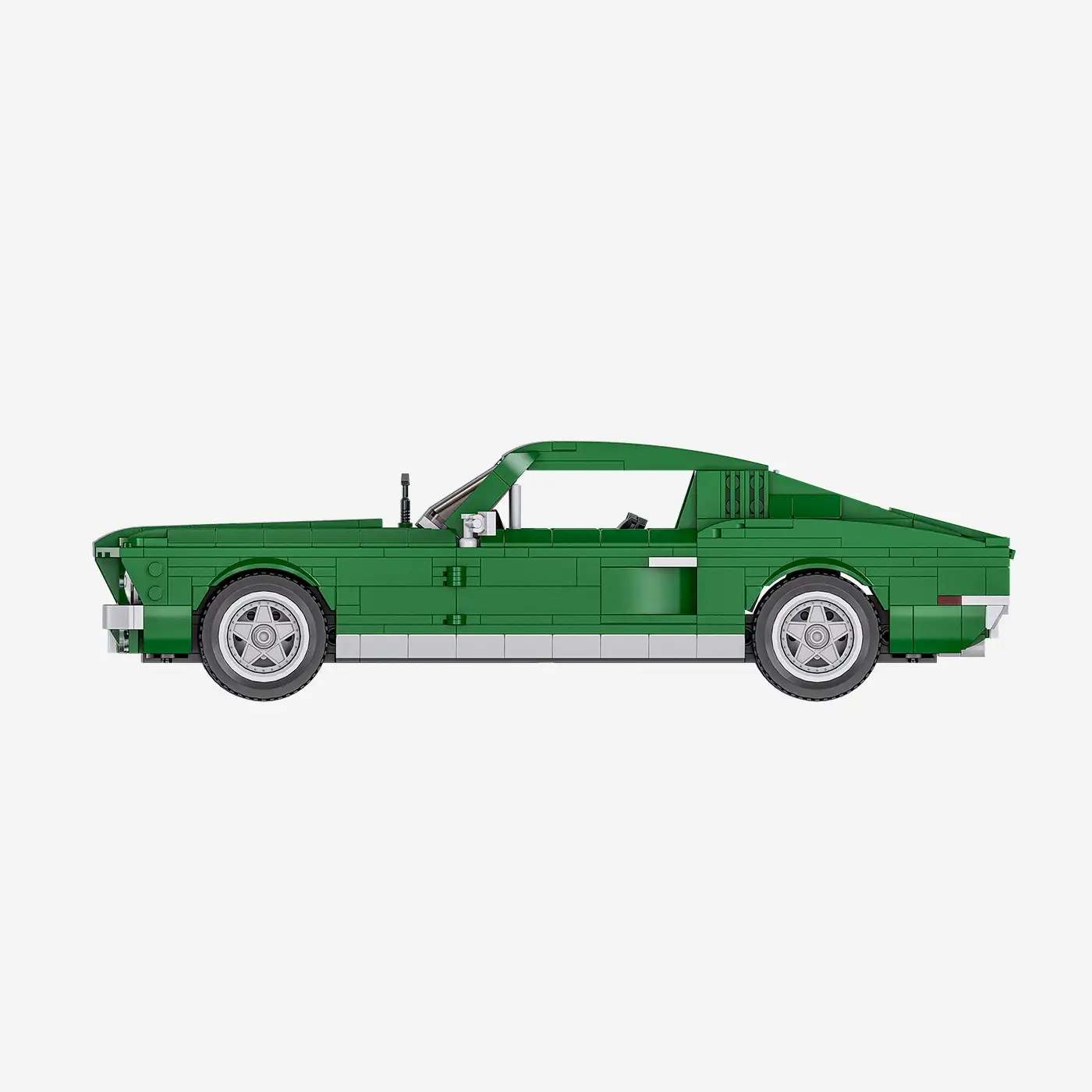Grünes US-Muscle-Car