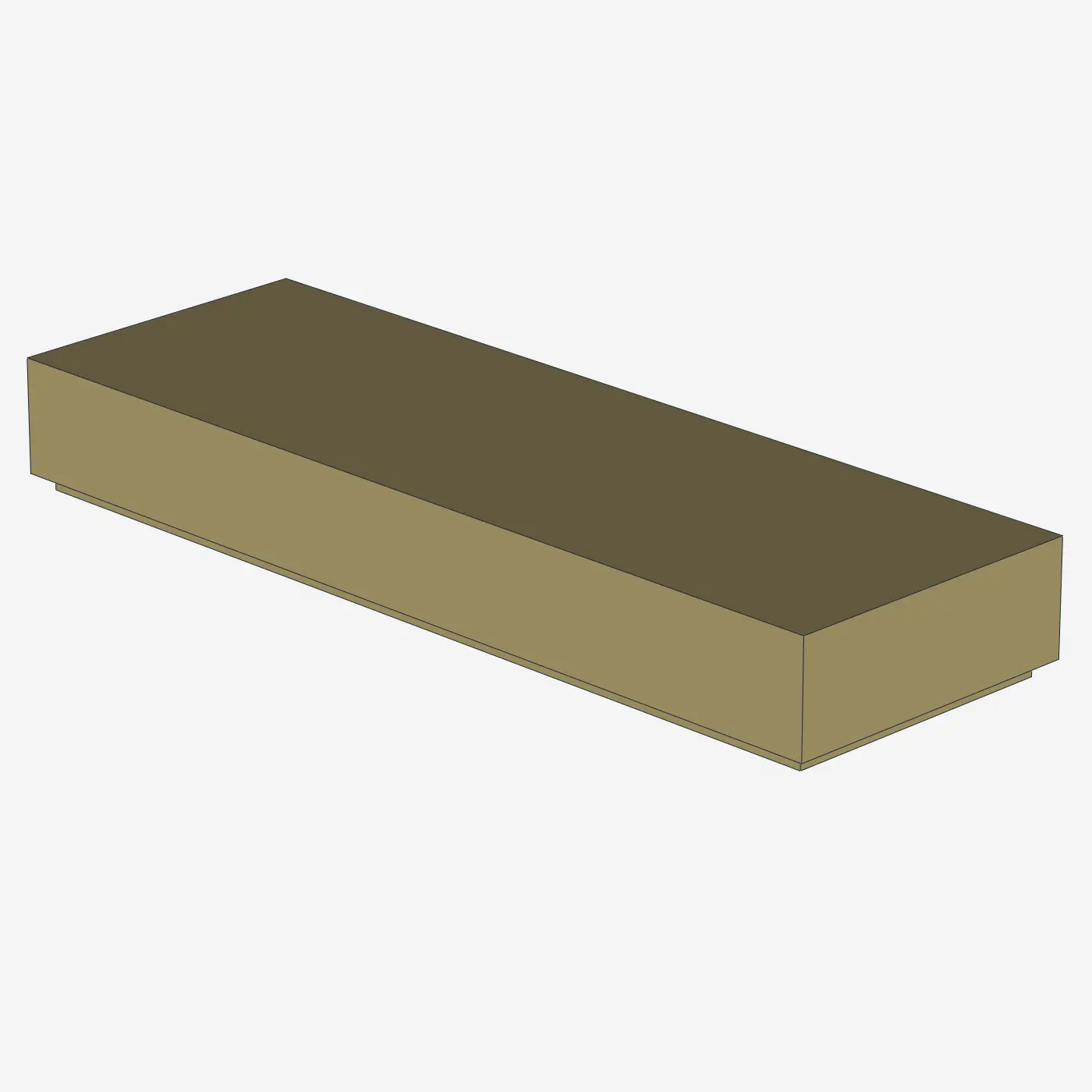 FLAT TILE 1X3 X 100