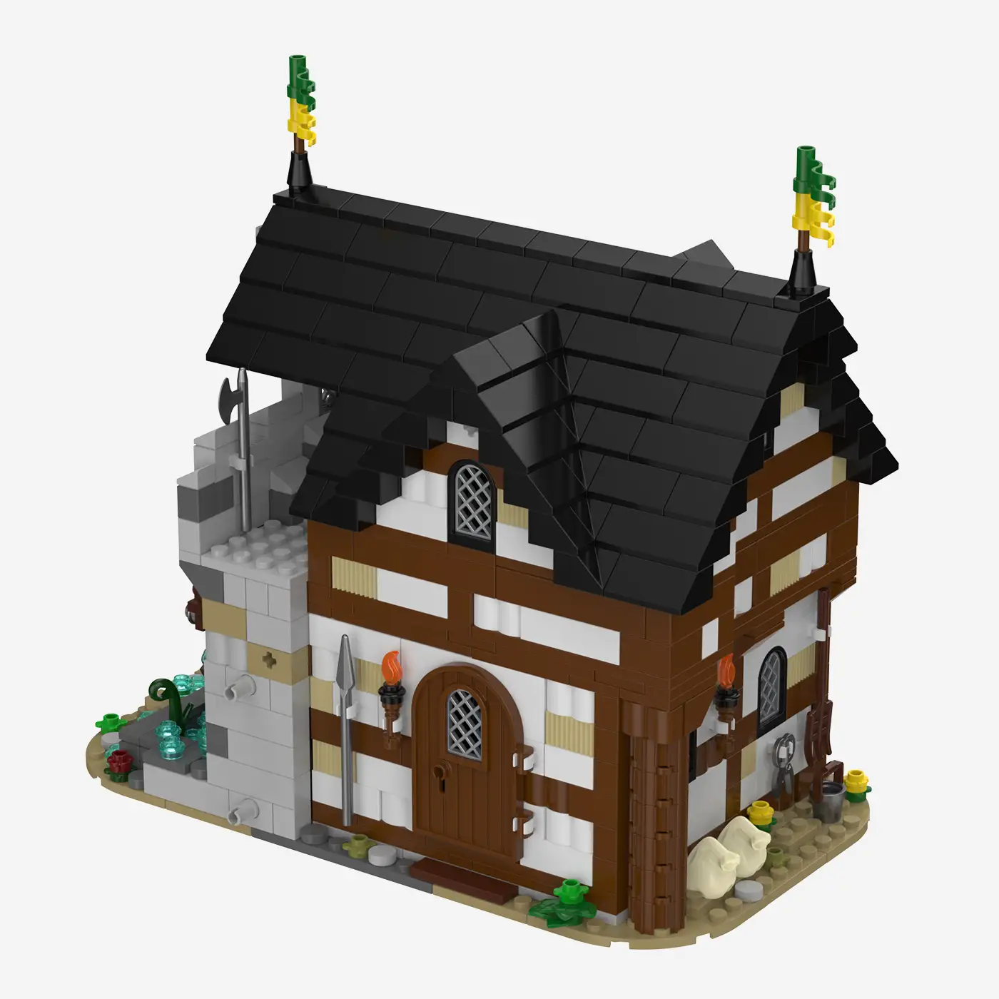 Bear Rock Castle: Watermill