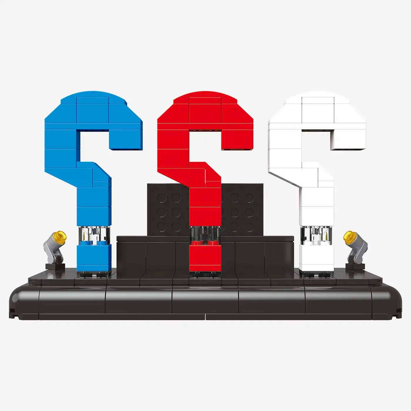 Die drei ???: 3D-Logo mit Visitenkarte