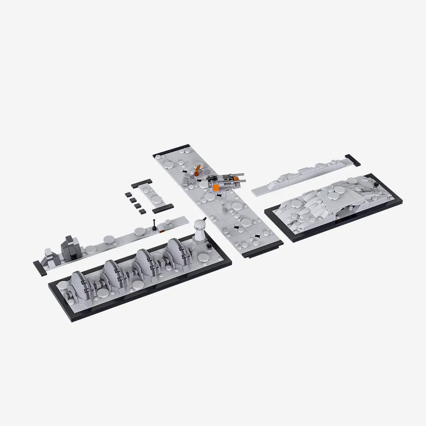 Schildgenerator + Monsterhöhle auf dem Eisplanet