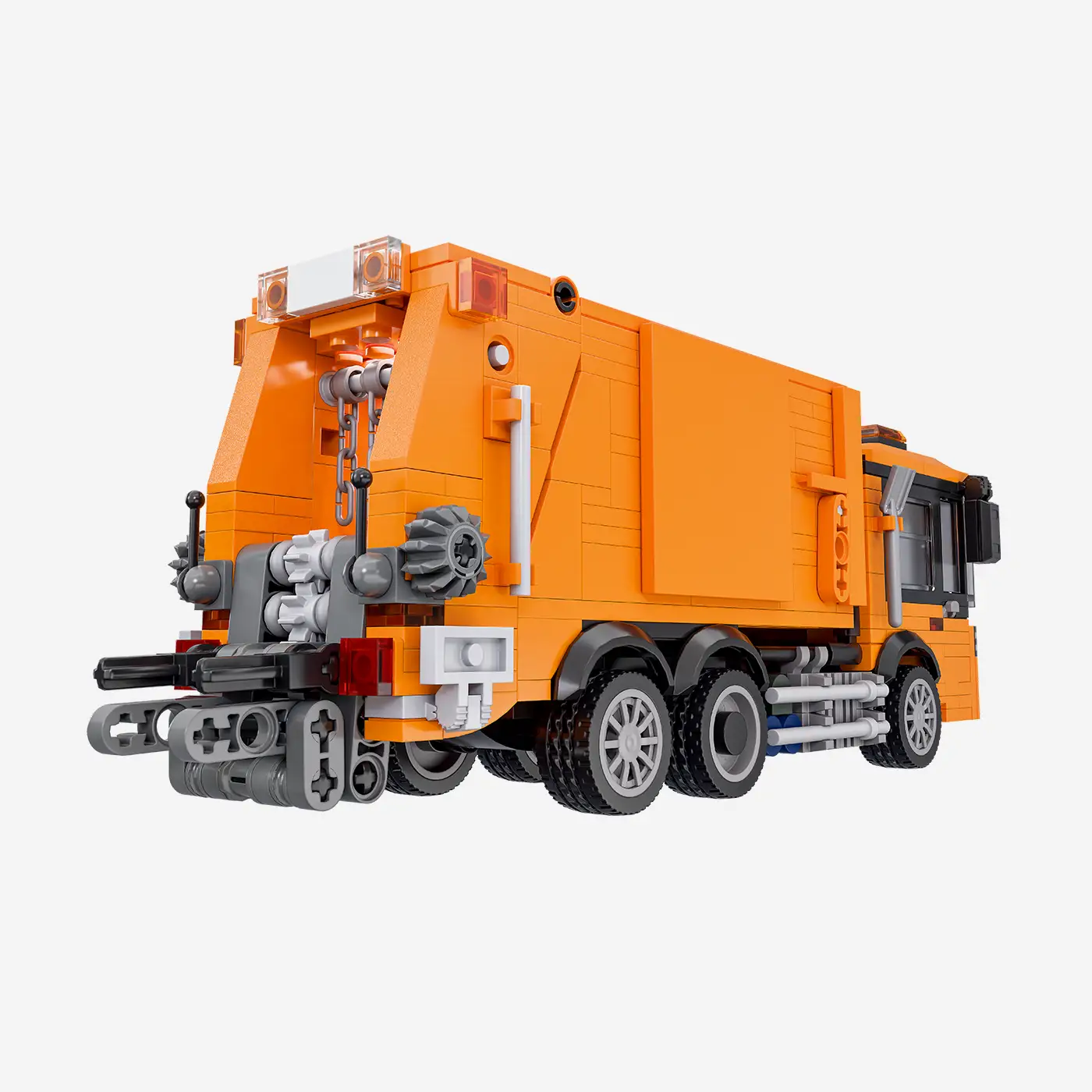 Kommunaler Müllwagen